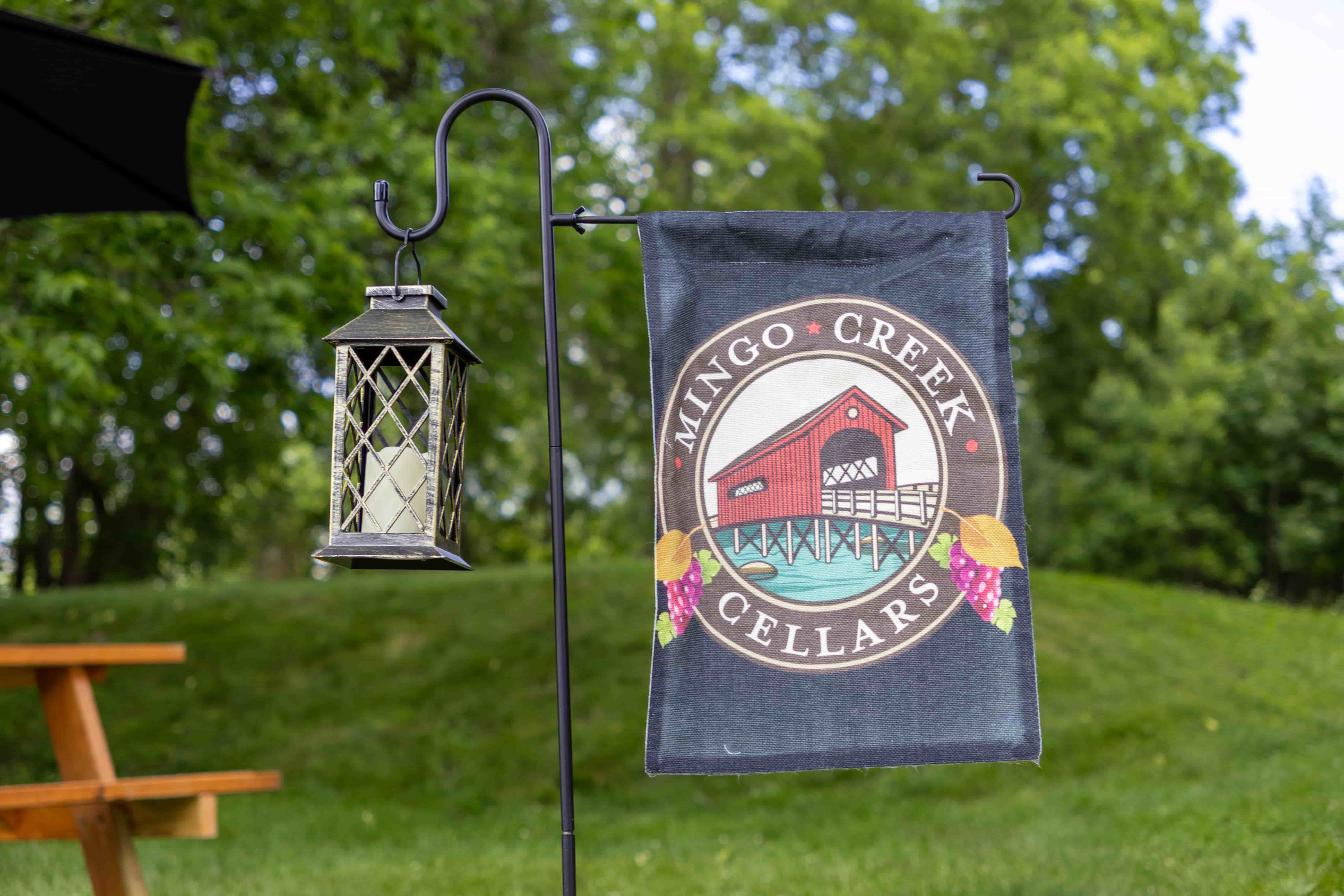 Mingo Creek Cellars outdoor banner
